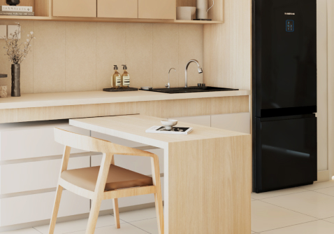 rotatable dining table
