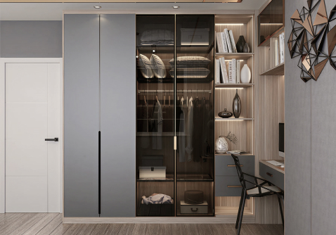 swing door wardrobe